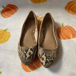 Torrid Snake Print Flats